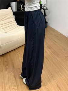 Quần Dài Công Sở Cạp Cao Phong Cách Hàn Quốc Dáng Chữ a Dài Thường Ngày Mùa Xuân 2025 Cho Nữ