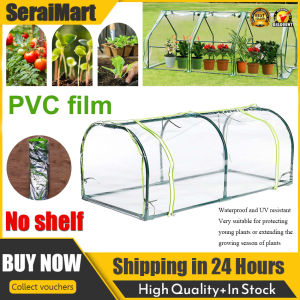 🚚 Local Delivery🚚Portable Mini Greenhouse Tunnel for Home Balcony Backyard Plants - Ventilated UV Protected Cover Easy Setup Frame Free (1.2x0.6x0.48m) ﻿