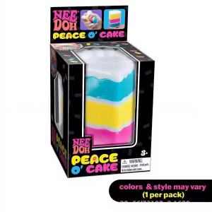 needoh Sandwich Cake TPR Pinch Decompression Toy For People Under Pressure Fun Soft