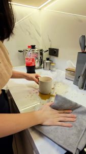 Premium Kain Lap Microfiber 40x40cm Tebal 320 GSM - Korean Chamois Kendaraan Mobil / Motor Cuci Poles Wax Mikrofiber