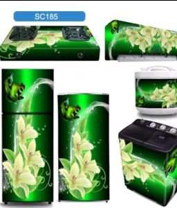 Terbaru CODstiker kulkas satu pintu dan stiker kulkas dua pintu / stiker kompor gas 2 tungku / stiker mesin cuci 2 tabung/ stiker megicom / stiker AC
