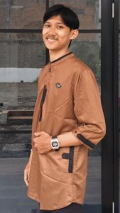 Baju Koko Katun Muslim Baru Dewasa Sultan Kota Kurta Bahan Panjang Pekalongan Lengan Pendek Pria 2025