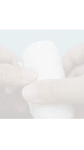 (CTN ) CAMSTERILE COTTON ELASTIC DISPOSABLE CREPE BANDAGES 5 CM ( 60 PACKS X 12 ROLLS )