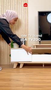 PIRA METROPOLIS OX - SAKURA TV200 Meja TV / Rak TV dapat dipanjangkan dengan fitur Extendable