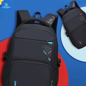 LORDWEY Famous Brand Schoolbags Waterproof Nylon School Backpack For Teenage boys Large-capacity Oxford Backpacks School Bags