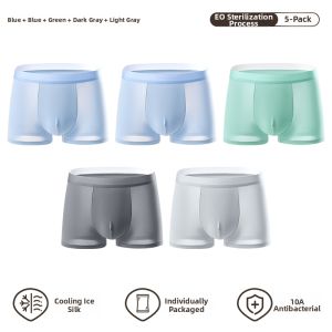 JIFANPAUL | Breathable Cooling Antibacterial Mens Briefs