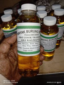 obat /minyak urut/ Gosok tradisional Asli Kalimantan