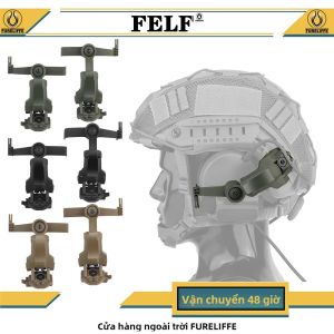 Chiến Thuật Mũ Bảo Hiểm Ốp Cho OPS CORE ARC/Wendy M-LOK Đường Sắt Adapter Tương Thích Với Chiến Thuật COMTAC III Chụp Tai Nghe