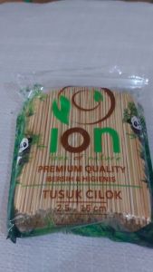 BEST PROMO!! [ 1 PACK ] Tusuk Cilok Sate Ayam Tusuk Pentol Sosis Tusuk Serba GunaTusuk cilok import ion Berat 500gram