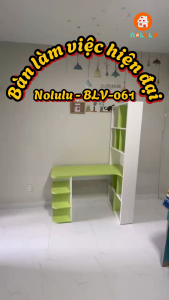 Bàn Học/Làm Việc Tích Hợp Kệ Sách BLV-061