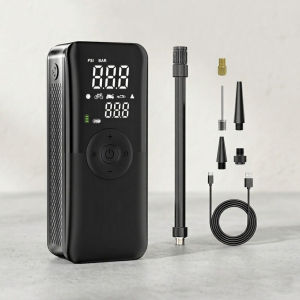 Portable Rechargeable Digital Air Pump Cordless Tire Inflator for Car Motorcycle Bicycle High Pressure Compressor