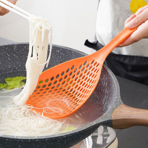 Scoop Colander Food Strainer Spoon Long Handle Large Colander Spaghetti Spoons Mesh Sieve