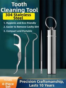 LUOCHENG | Dental Cleaning Tool Set 304 Stainless Steel