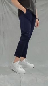 Celana Panjang Pria Jogger Kekinian Casual Sport Willse Scuba Import Navy