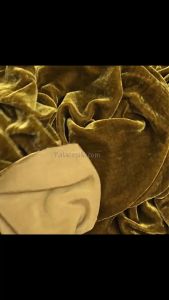 Vải nhung the tơ tằm cao cấp màu rêu may áo dài váy đầm siêu nhẹ mềm mượt & thoáng