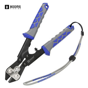 Booms Fishing XW43 Hook & Wire Cutter Upgraded Handle Cuts Thick Hooks & Bolts - XW43 8.8" Heavy-Duty Fishing Tools