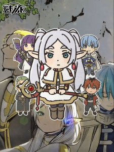 Reflective Anime Decal