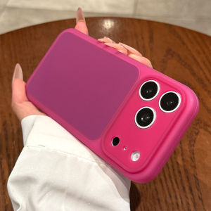 SENBO | High-Quality Liquid Silicone Full Protection Pink iPhone 17 Pro Max Case