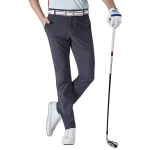 EUROPEAN TOUR | Golf Mens Pants Breathable Elastic Tapered Straight