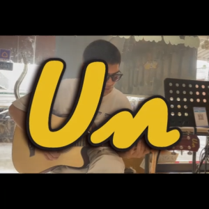 กีต้าร์โปร่ง UN-38DC 38 นิ้ว คอเล็กเล่นง่าย +ฟรี แผ่นคอร์ดพร้อมเพลงหัดเล่นและปิ๊ก undamusic