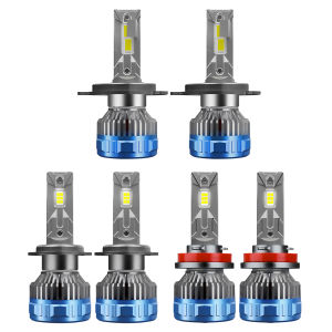 UEB 2 ชิ้น LED ไฟหน้าหลอดไฟ 6000 พัน H4/H7/H11 Super Bright รถ 60 วัตต์ DC 10-32 โวลต์ Super Bright หลอดไฟ IP67 กันน้ำ