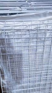 Kawat Ram 120x60 Cm Tebal 3MM - Rak Display Aksesoris HP - Rak Gantung Putih