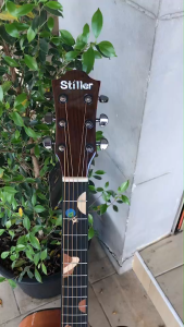 กีต้าร์โปร่ง Stiller (หน้าไม้แท้) รุ่น 40C คอเว้า ขนาด 40นิ้ว ฟรีกระเป๋า ประกันคุณภาพจากทางร้าน 1 ปี พร้องส่งจากไทย.