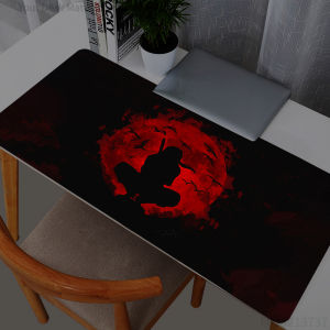 Bandai | Naruto Itachi Uchiha Mouse Pads Gamer PC Computer Large XXL Desk Mat Keyboard Anime Gaming Accessories Mousepad Carpet