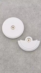 NH35 Oscillating Weight Rotors White Enamel Sterile Metal Movement Rotor Compatible For NH35/36/38 4R Movement Replacement Parts