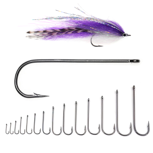 100pcs #16-3/0 Aberdeen Long Shank Fish Hook Sabiki Rig Jig Lure Streamer Fly Hook Saltwater Freshwater Fishing Hook