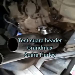 TERMURAH HEADER KNALPOT MOBIL GRANDMAX 4-3-1 SUARA HARLEY STEREO