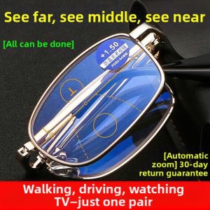 JIFANPAUL | HD Ultra-light Fashion Multifocal Blue Light Blocking Anti-fatigue Glasses