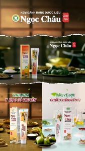 Kem đánh răng dược liệu Ngọc Châu Ngọc Trai 100g SD024 Việt Nam