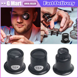 20X 15X 10X 5X Jeweler Watch Magnifier Tool Portable Monocular Magnifying Glass Loupe Lens for Eye Magnifier Len Watchmakers
