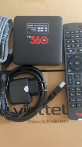 Androi Tivi box Viettel -TV 360 - ĐÃ CHẠY ROM ATV - Xem Truyền hình - Giải Trí Bóng Đá- Youtube- Miễn Phí (Hàng đẹp)