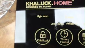 Bếp hồng ngoại đơn Khaluck KL-196-bếp điện đa năng-2000W-cảm ứng-không kén nồi chảo- bảo hành 12 tháng toàn quốc
