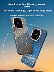 CONGA | Ultra-Thin Kevlar Fibre Shockproof Cooling Business Phone Case