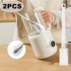 2PCS Long Handle Sponge Cup Brush Baby Bottle Brushes for Water Bottle Glass Cup Washing Cleaner Tool Kitchen Cleaning Accessories