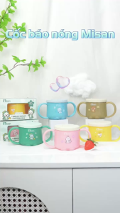 Cốc tập uống Misan dành cho bé tập uống cốc uống có cảnh báo nóng Misan cho bé tập uống