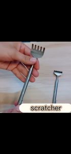 DuduMart Back Massage Tools Stainless Steel Telescopic Scratcher Relaxation Anti Itch Claw