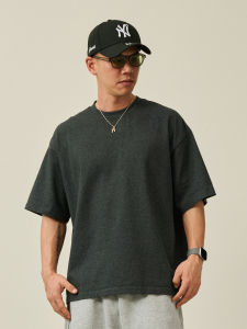 Broshood | Oversized Minimalist Print Cotton T-shirt