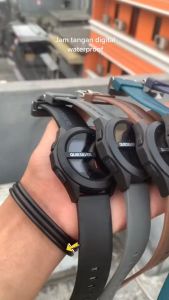 (BISA COD) JAM TANGAN PRIA QUIKSILVER DIGITAL DRONE SPORTY ANTI AIR FREE BOX FREE BATERAI CADANGAN