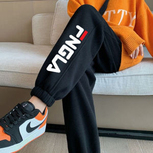 Black Loose Track Sweatpants Men & Women Trendy Casual Long Pants Plus Size Jogger Pants Spring and Winter Plus-Size Cargo Pants