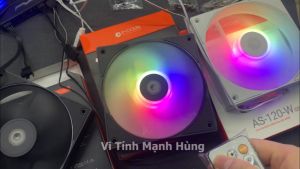 Quạt ID-Cooling AS-120 | AS-120-ARGB 12cm 2000 RPM 58 CFM 4 pin PWM.