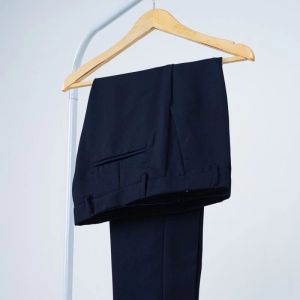 Celana Kantor Formal Pria Slimfit Bahan Kain Wol