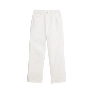 BODYDREAM | Wide-Leg White Denim Pants