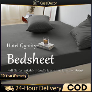 CASA Bedsheet Set Single/Super Single/Queen/King Size Fitted Bedsheet 3in1 Premium Sarung Bantal Cadar Tilam Bed Cover
