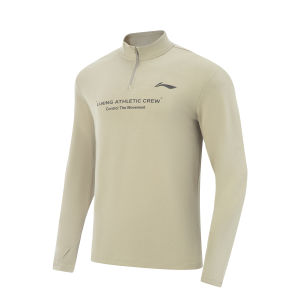 Li-Ning | Áo Thun Lót Dài Tay Cổ ZipSlim Fit 1 cái