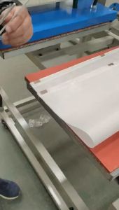 แผ่นเทฟล่อน กันความร้อน.  แผ่นกันความร้อน เครื่องกดความร้อน ทนความร้อนสูง พิมพ์ภาพถ่ายโอนความร้อน สําหรับรีดผ้า