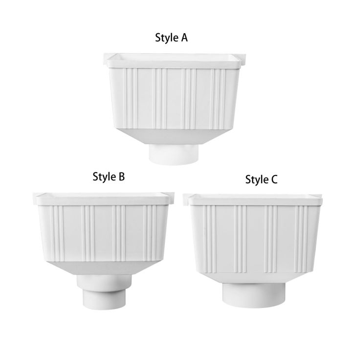 Rainwater Downspout Drainage Connector Fitting PVC Diverting Water
